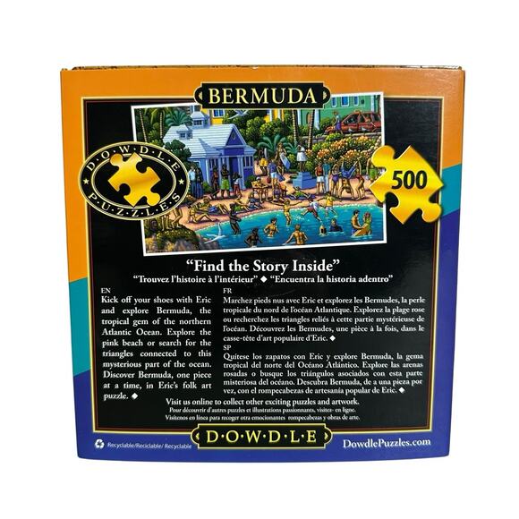 Dowdle Bermuda 500 Piece Jigsaw Puzzle New Collectible Series Paint The Town ￼￼ - Picture 5 of 6